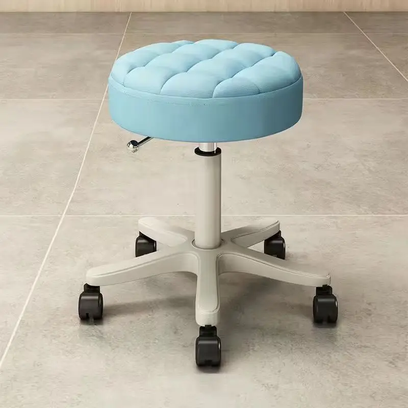 

Beauty Salon Special Rotary Lifting Pulley Stool Hairdressing Chair Barber Shop Home Nail Round Stools Ottomans Bench Furniture