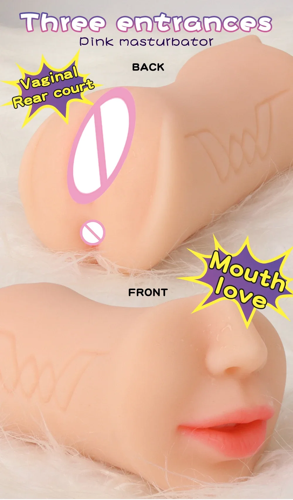 Vagina Anal Oral Male Masturbator Pussy 18 Real Sex Doll Cock Sucking Sex Toys for Men Sexy Vagina Throat Doll Masturbation Man Se87fee920453474d883e837bba4ecdd9X