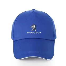 Fashionable Hip Hop Baseball Cap - Outdoor Sun and Sports Leisure Hat (For Peugeot blue)