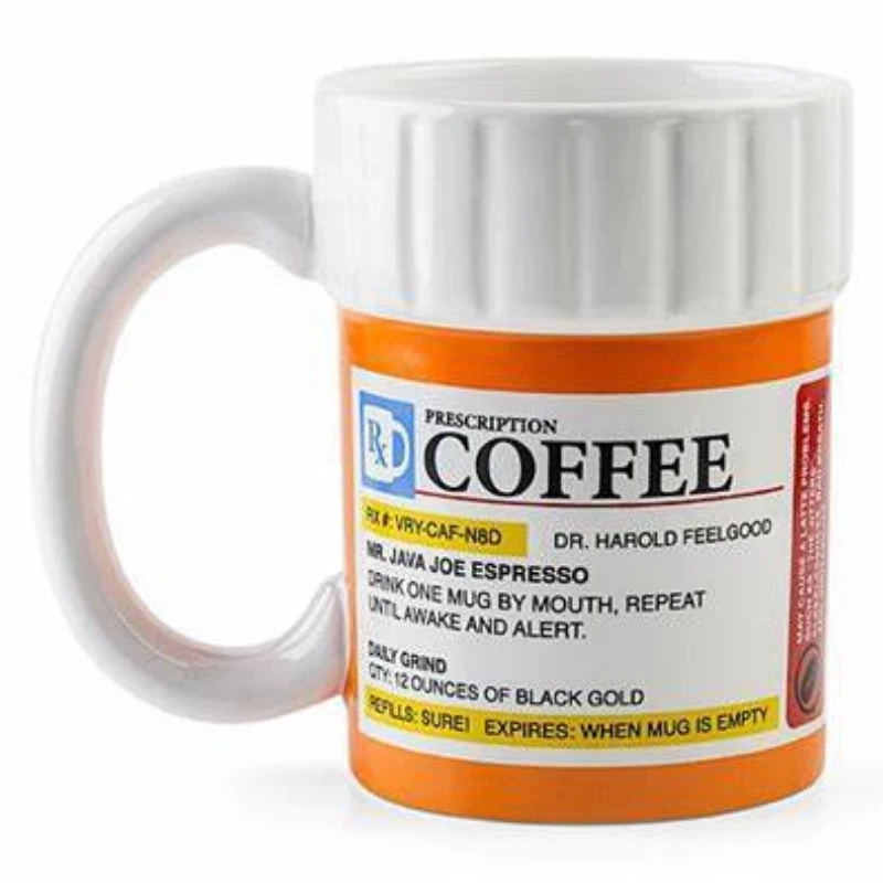 Ceramic Pill Bottle Mug Ceramic Medicine Bottle Ceramic Coffee Cup