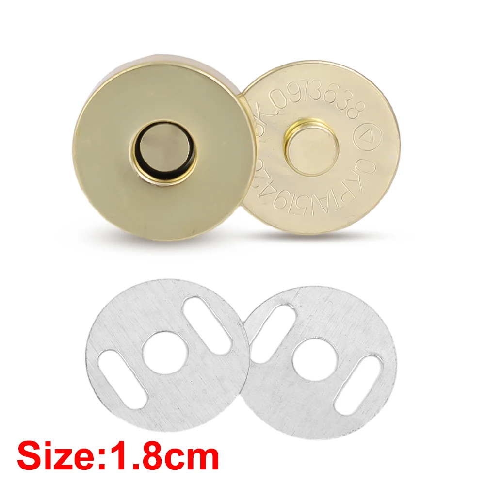Invisible Magnetic Fastener Set - No-Stitch Bag and Wallet Accessories