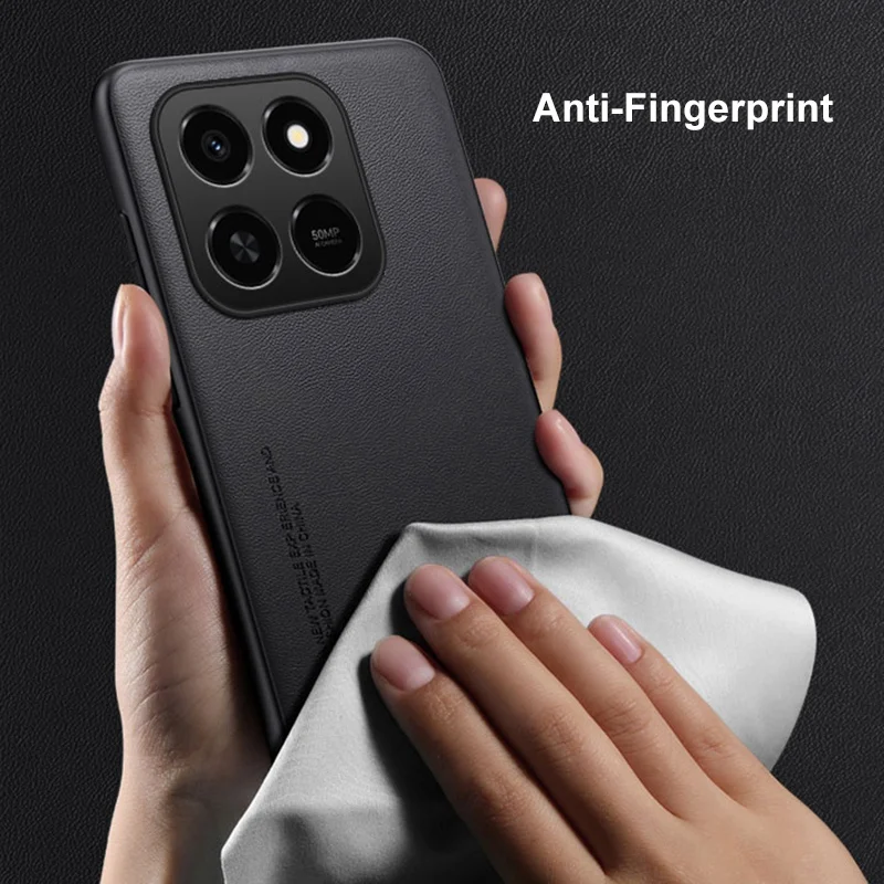 Luxury PU Leather Shockproof Phone Case - Full Protection Back Cover