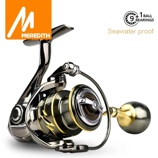 Meredith Ezgo Fishing Reel, Spinning Reels Saltwater