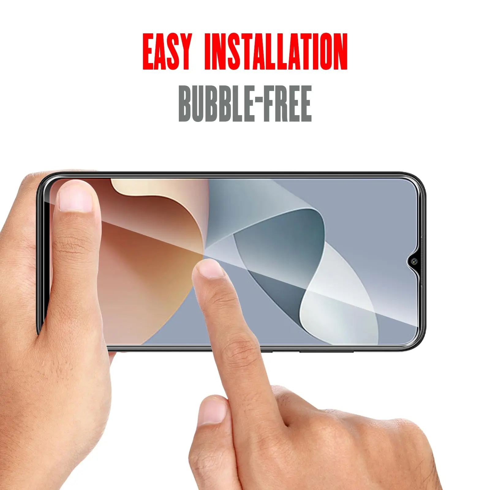 Premium Tempered Glass Screen Protector, HD Crystal Clarity, 9H Hardness, Anti-Scratch, Case Friendly