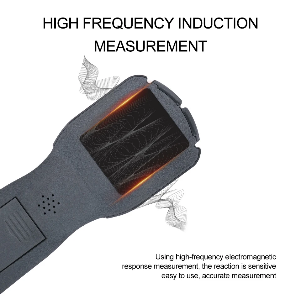 AS981 Digital Hygrometer Moisture Meter Wood Cardboard Lumber Concrete Buildings
