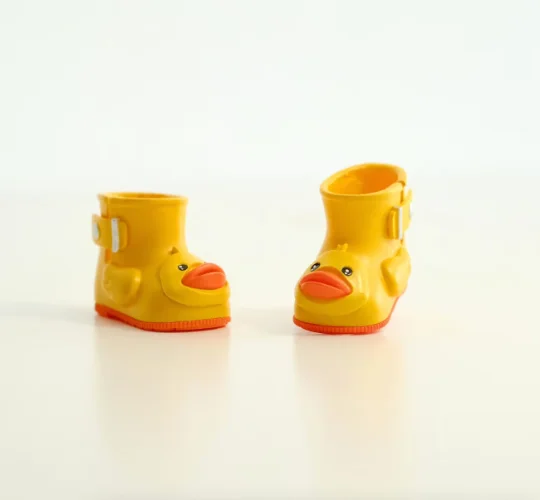 In stock Blythe 1/6 Scale rubber boots Blythe Shoes Doll Boots Momoko boots Azone ob11 boots ob11 shoes duck shoes