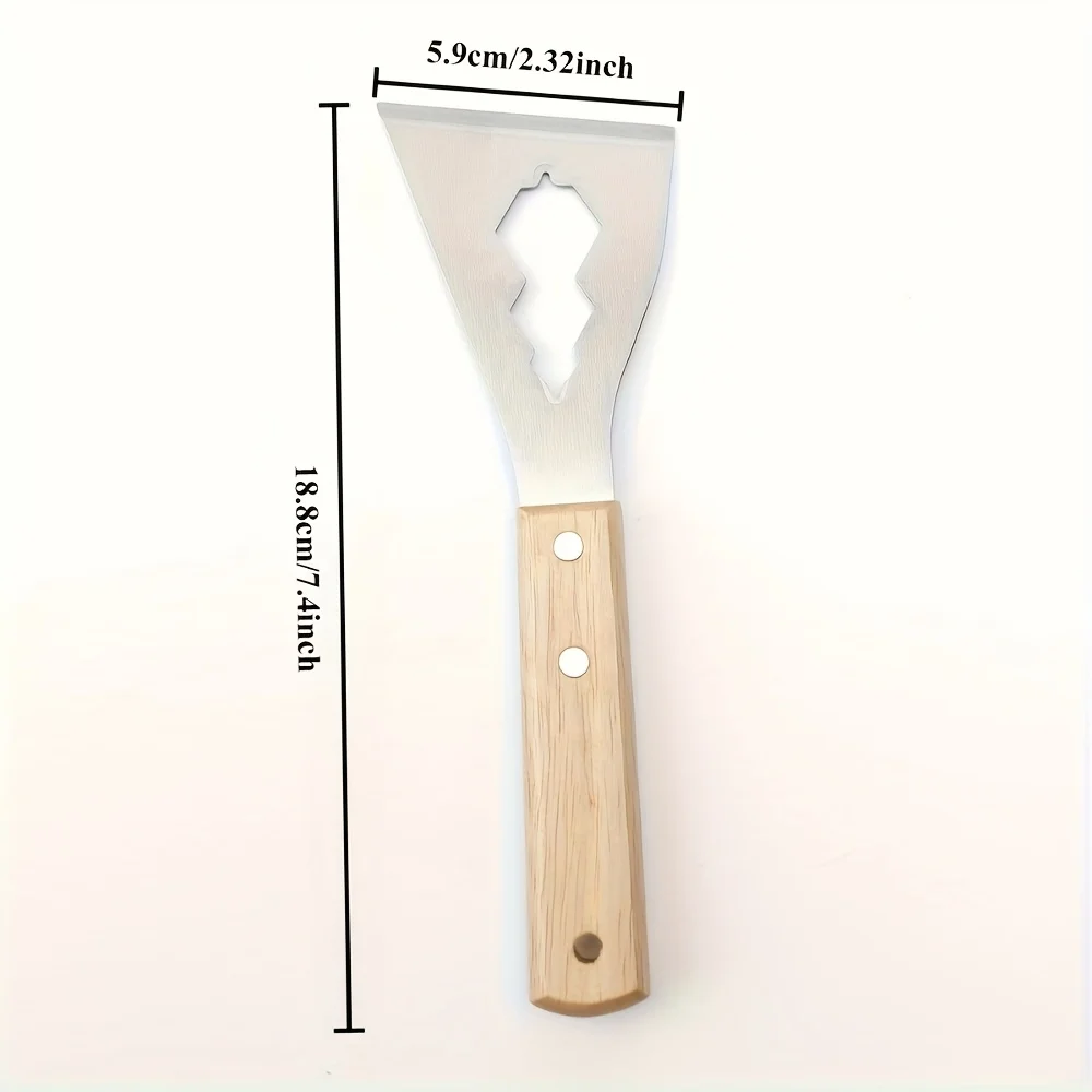 Paint Scraper Remover Tool with Ergonomic Handle for Cement Plaster