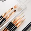 Double ended Nail Art Painting 5/7/9/11/15/20mm Nail Liner Brush Drawing Flower Striping Manicure Tools 4