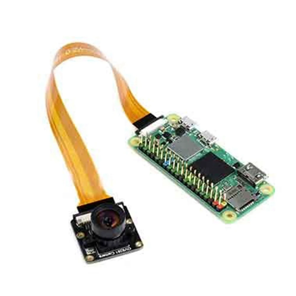라즈베리 파이 제로 W WH 2W 블랙 화이트 카메라, 글로벌 셔터, Ov9281-110 도 1MP 광각 어안 카메라
