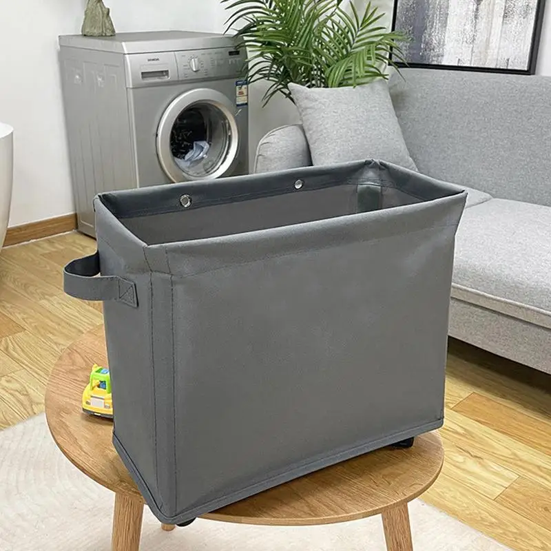 Collapsible Fabric Laundry Basket Large Opening Space Saving Classification Box Space Saving And Household Classification Box