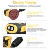 Cordless Sanding Machine Lithium Battery Sandpaper Machine Round Sanding Woodworking Polishing Machine Tool for Makita Batteriy 4