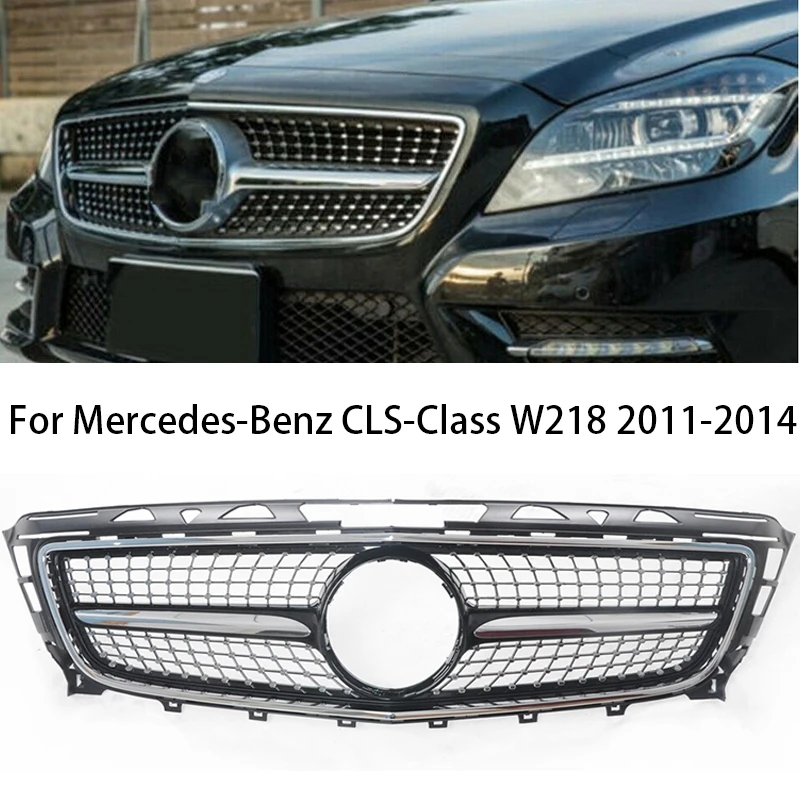 Diamond Style Front Radiator Grill Grille For Mercedes Benz Cls Class ...