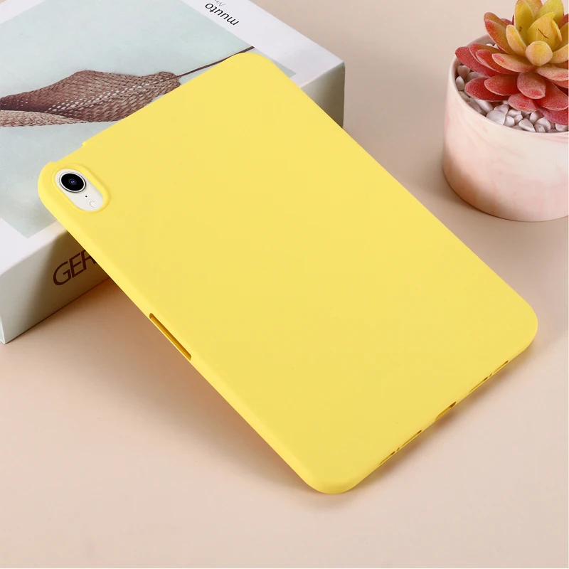 líquido silicone tablet capa com reunindo dentro