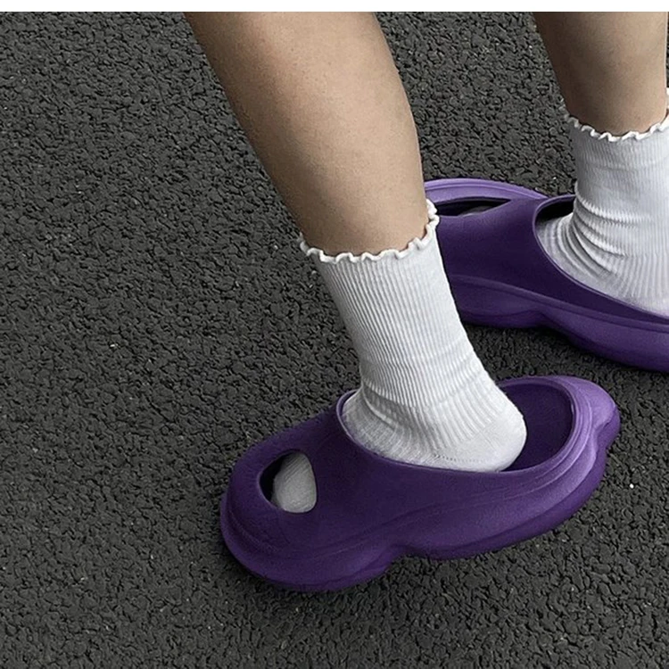 Quick Dry Casual Shoes Summer Men Slippers Non-slip Slides Massage Slippers HomeBeach Sandals Bathroom Flip Flops For Women