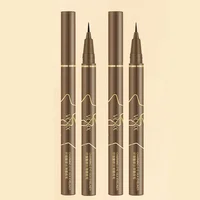 Brown Liquid Eyeliner Lasting Waterproof Sweatproof Eyeliner Lying Silkworm Pen Natural Eyes Makeup Women Beauty Cosmetics Cheap 2