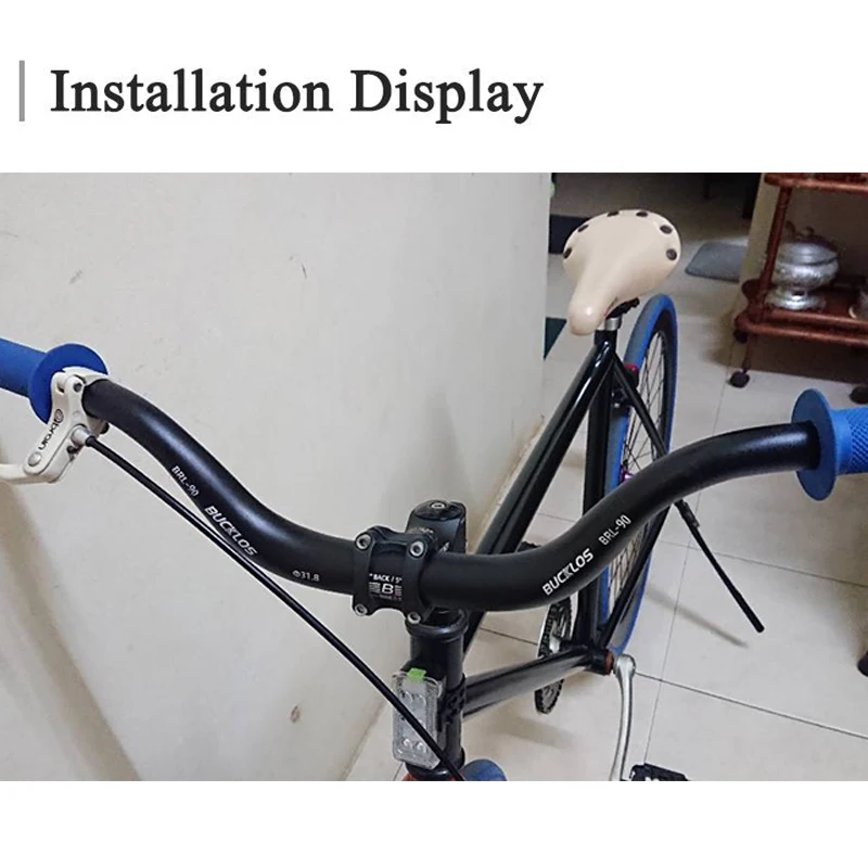 Handlebar Extender 60cm Straight Riser Bar Mountain Bike