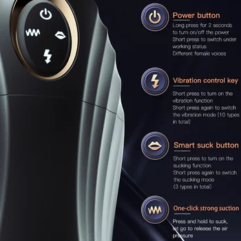 Real Automatic Male Masturbation Cup Sucking Pocket Pussy Silicone Vagina Sex Toys for Men Adult Blowjob Vibrator Masturbator