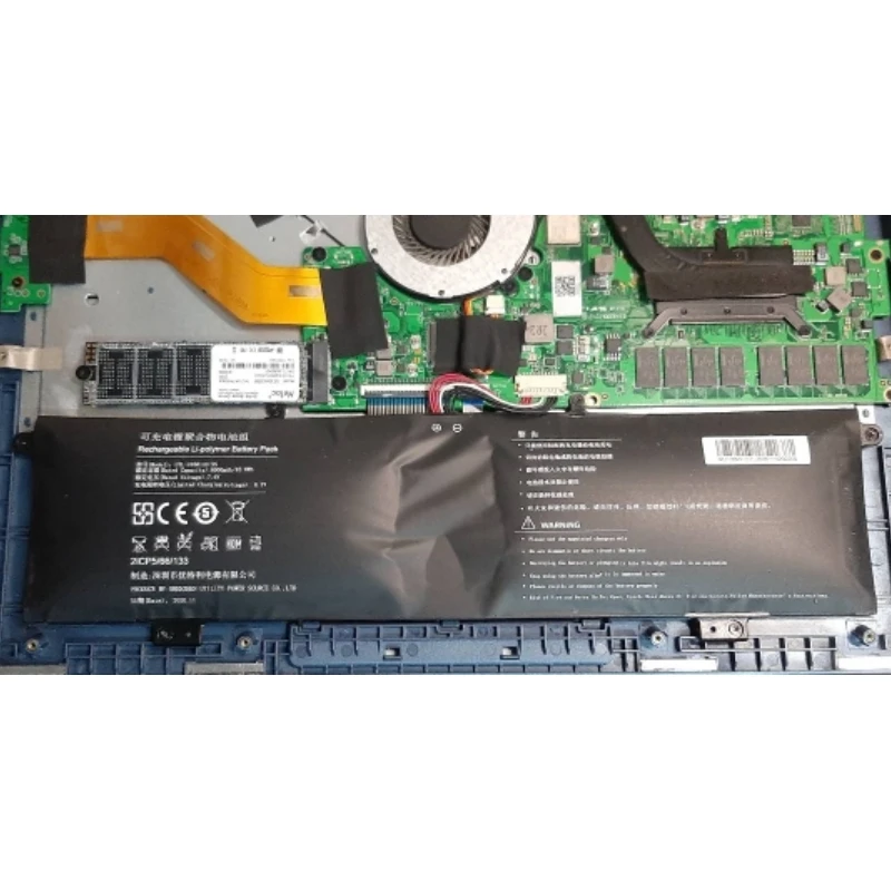 Bateria para Onn Surf Utl47661332s 5072300p Y1333w Wu133w K1412w 100002434 100003497 Apto para Lenovo m1 Greatwall Ditecma Lp14123 - Imagem 5
