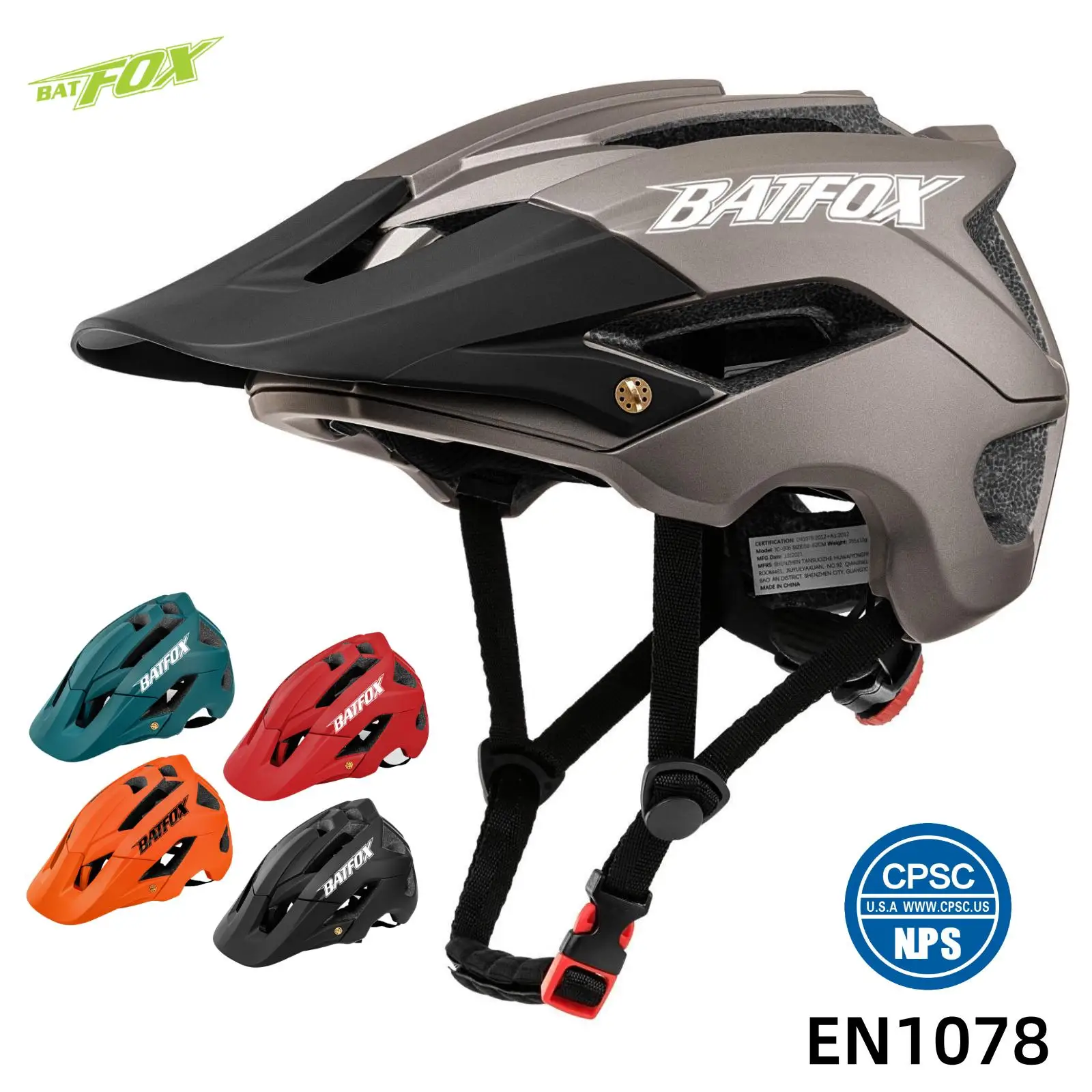 Batfox Ultralight MTB Helmet 1