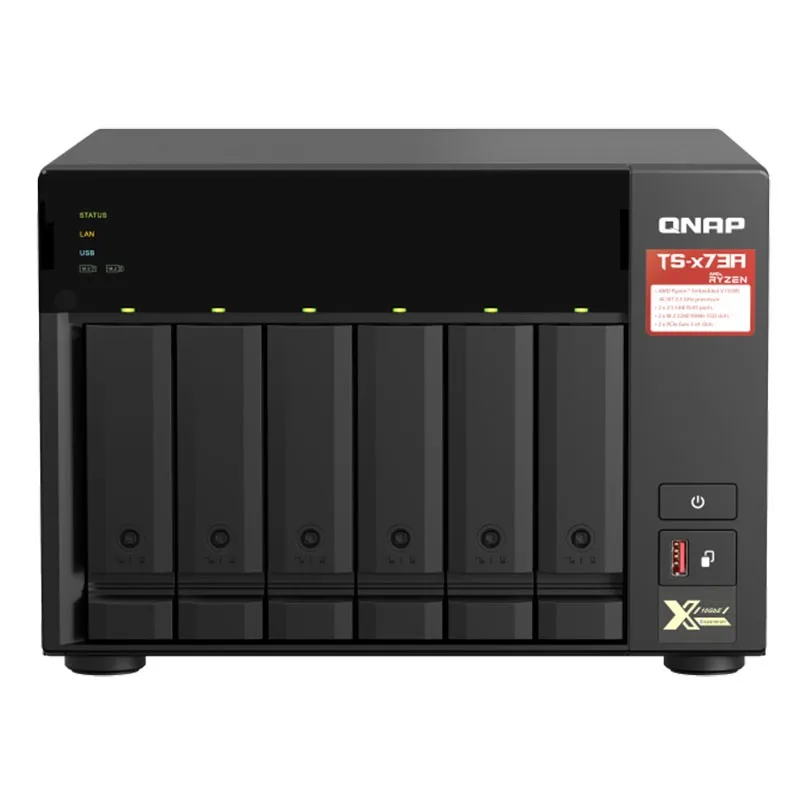 QNAP-TS-673A 8G CN память для облачного хранения устройства сетевого NFC бездисковые nas