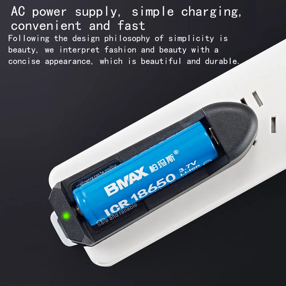 EU/US 18650 Liion Battery Charger li-ion Batteries Charging EU US Plug 3.7V Mini Baterie Chargers Support