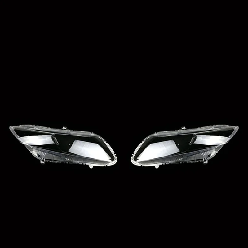 

2Pcs Front Headlight Cover Transparent Lampshade Head Light Lens for Honda Civic 2012-2015