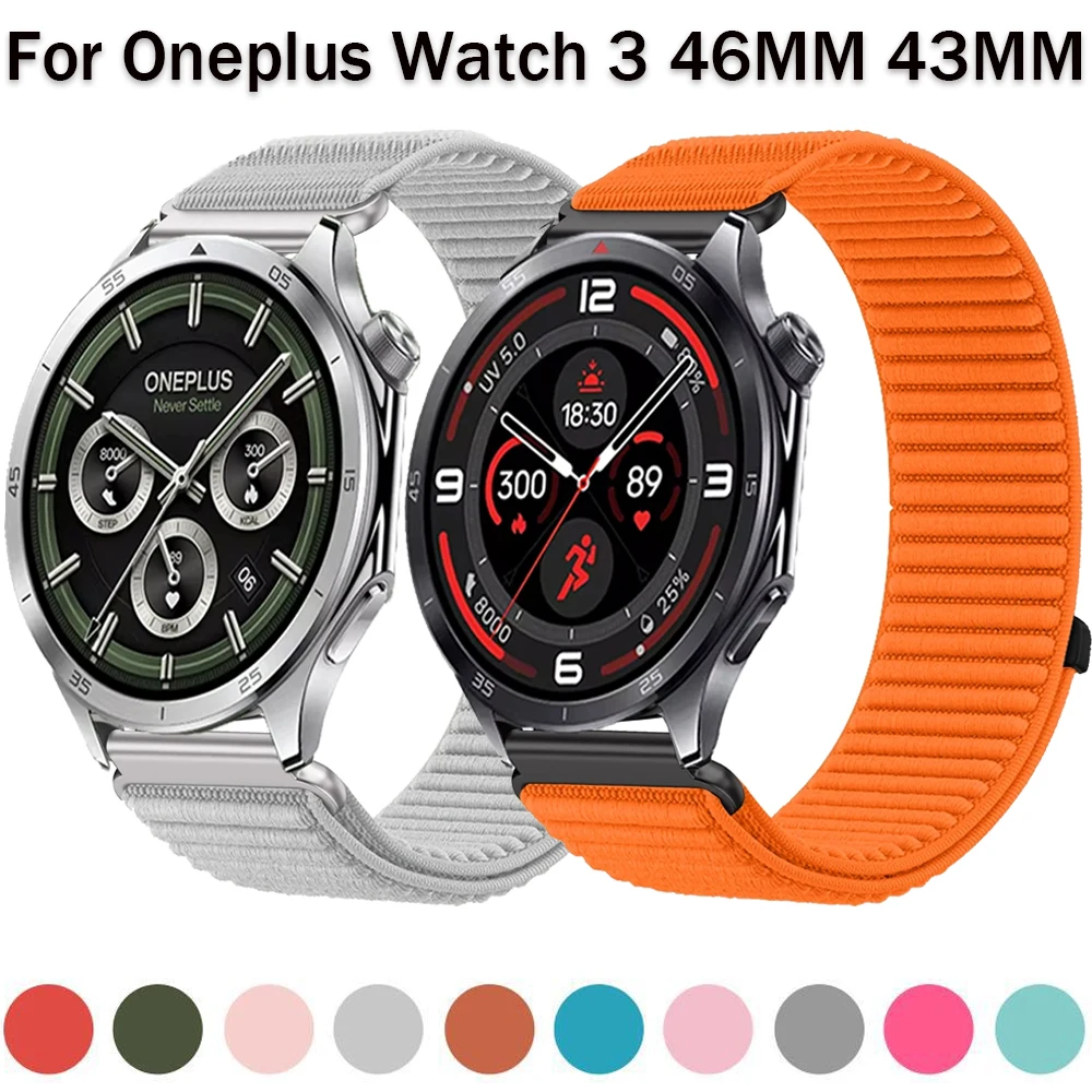 Nylon Smartwatch Strap in Multiple Sizes - Durable and Stylish Wristband