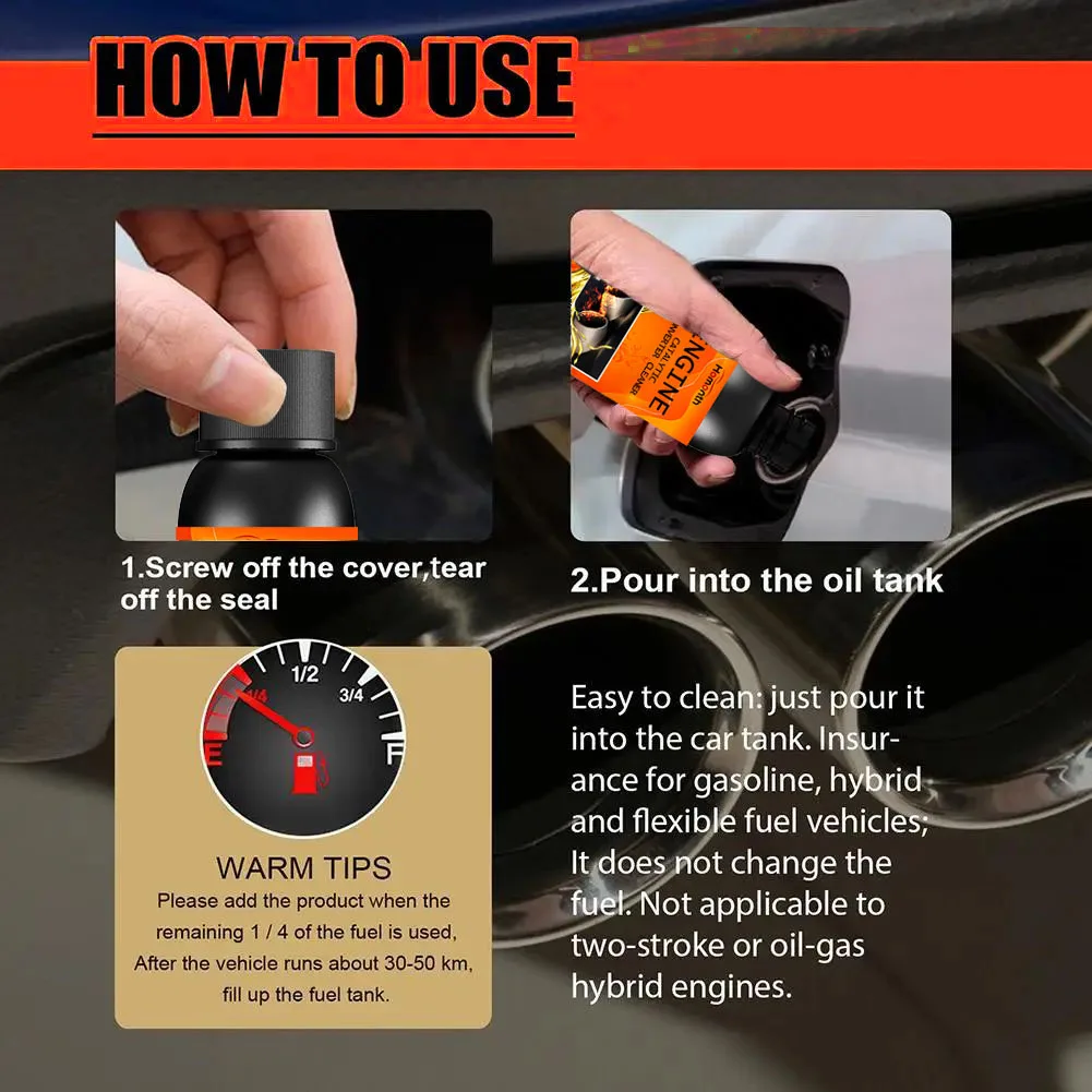 Catalytic Converter Cleaner Engine Boost Up Carbon Removal Reduce Fuels Consumption Engine Accelerators For Diesel Car F21#VV 6