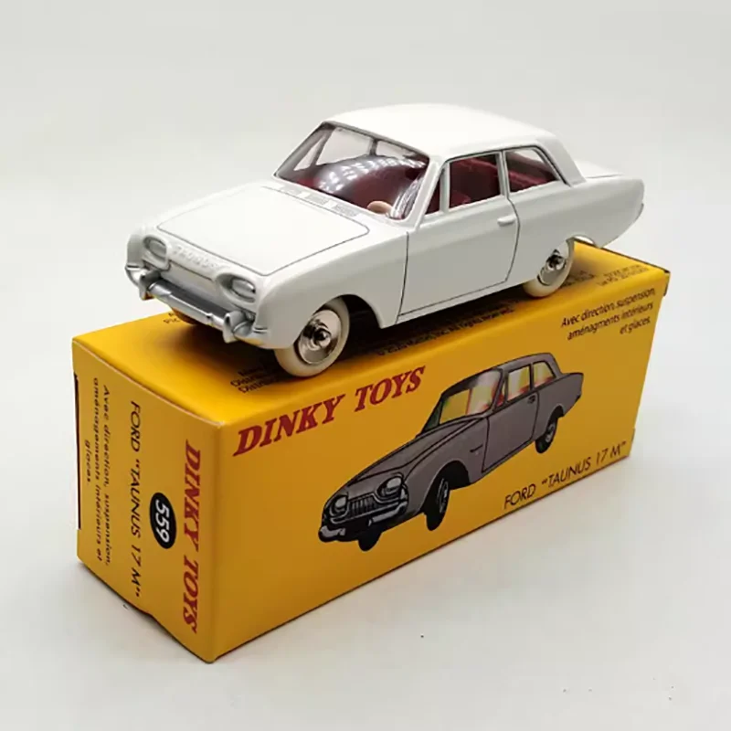（About 8*3.5*3.8CM）Dinky Toys Taunus 17 M alloy car model Collectibles souvenirs  static finished ornaments Gift