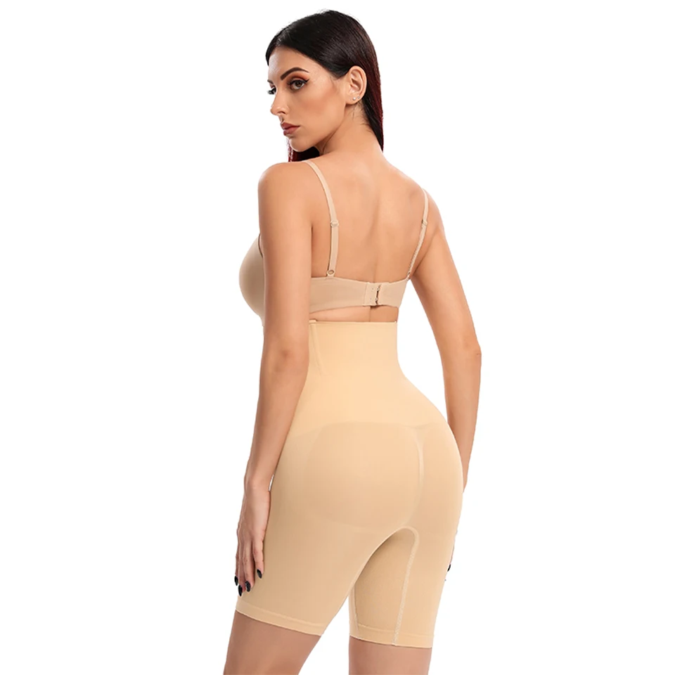 Wechery Shapewear Damen Bauchkontrolle Hohe Taille Shaper Höschen Butt Lifter Sicherheitshose Unterwäsche Kein Polster – Detail 16