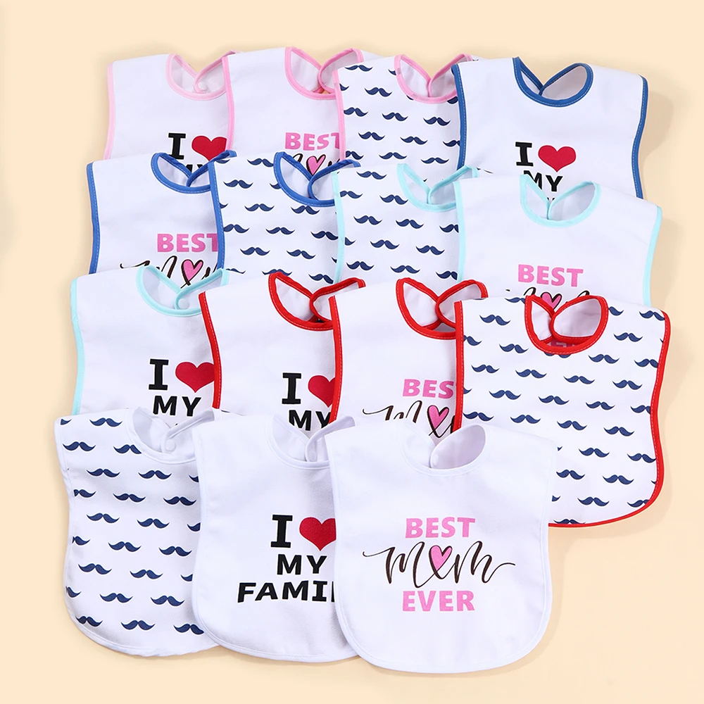 Bibs For Baby Baby Drool Bibs Saliva Towel Baby Apron For Feeding Eating Newborn Accessories For Boy Girl