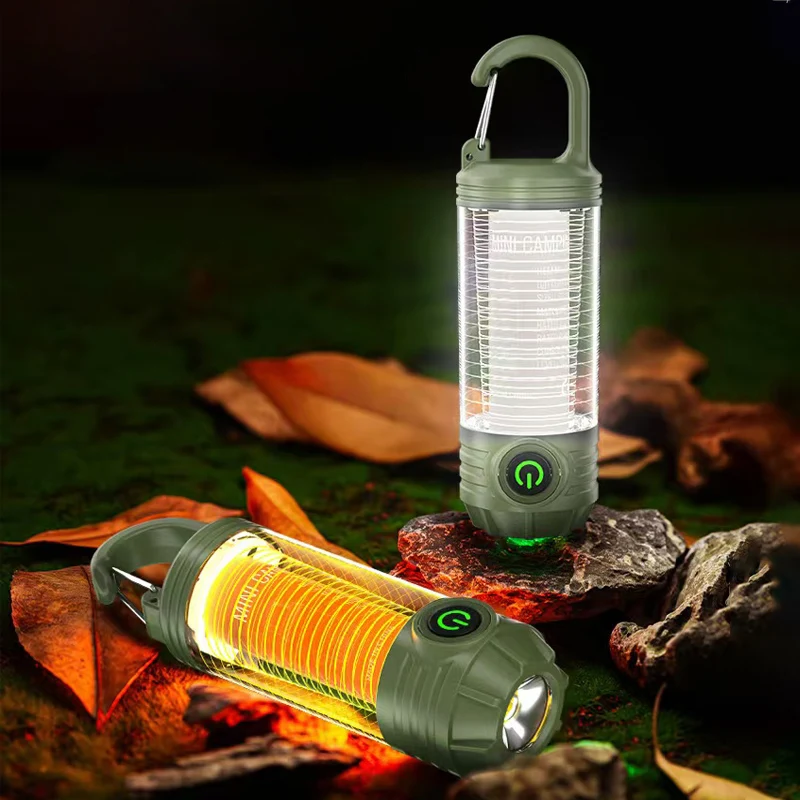 Multi Functional Outdoor LED Camping Lights Rechargeable Flashlights Portable Night Lights Waterproof Travel
