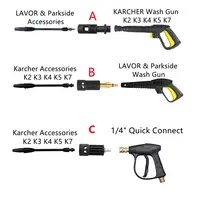 Adaptor For Karcher K Series Between Lavor & Parkside Wash Gun And Cleaning Accessories Converter 2