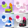 3D Carrot Gravity Knife Fidget Toys Children Decompression Push Card Small Toy 3D Printing Plastic Carrot Knife Dropshipping 3