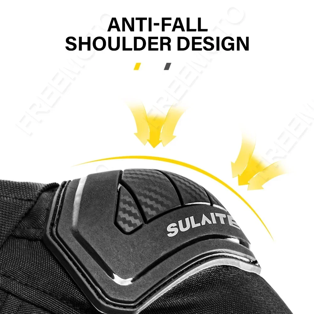 SULAITE バイク プロテクター メンズ 上下セット バイク プロテクター 【黒/ブラック】 SULAITE 1セット
