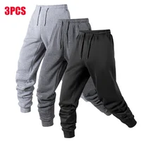 1/3 Pack Men's Warm Sports Pants Male Casual Sportswear Running Workout Long Pants Sport Trousers Jogger Sweatpants