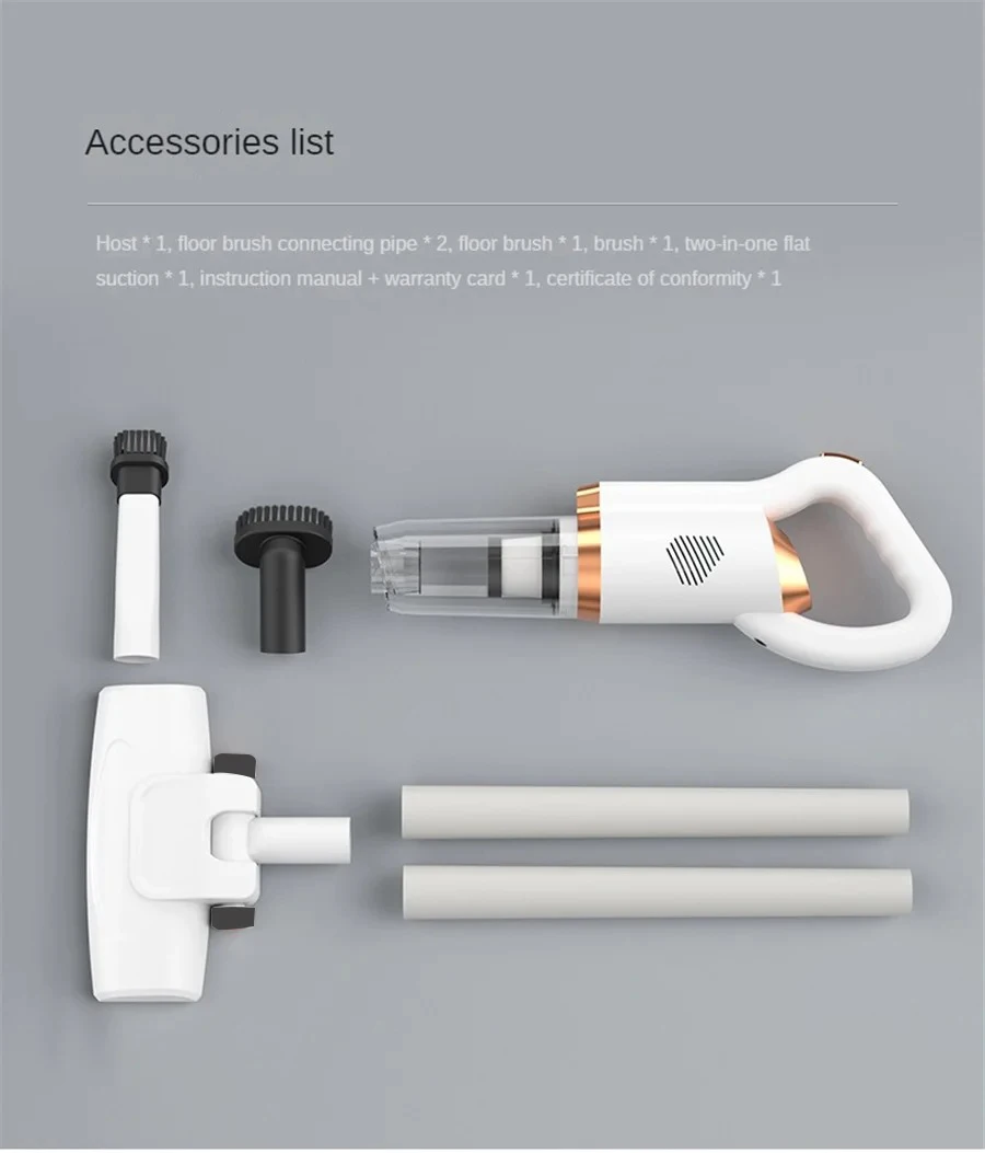 Description Picture 5 of itemMultifunctional Handheld Vacuum Cleaner Wireless Strong Suction Floor Brush Home and Car Use Cordless Cleaning Robot