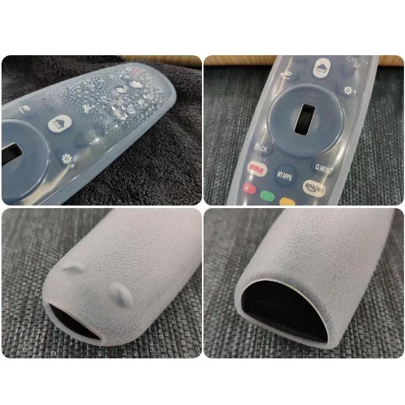 Remote Transparent Silicone Case For LG Dynamic TV Control Protective Cover AN-MR600/650 Thicken Anti-fall Shockproof Sleeve