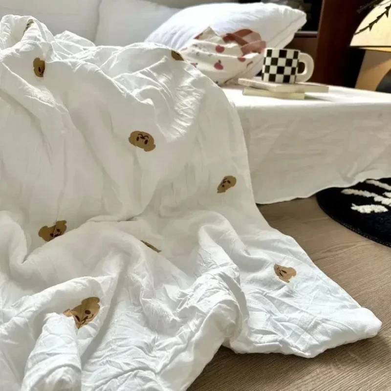 Summer Ice Cool Thin Quilt Comforter Soft Air Conditioning Quilt Duvet Blanket Bed 150 Single Bed Quilt summer quilt summer quilt set bed comforter