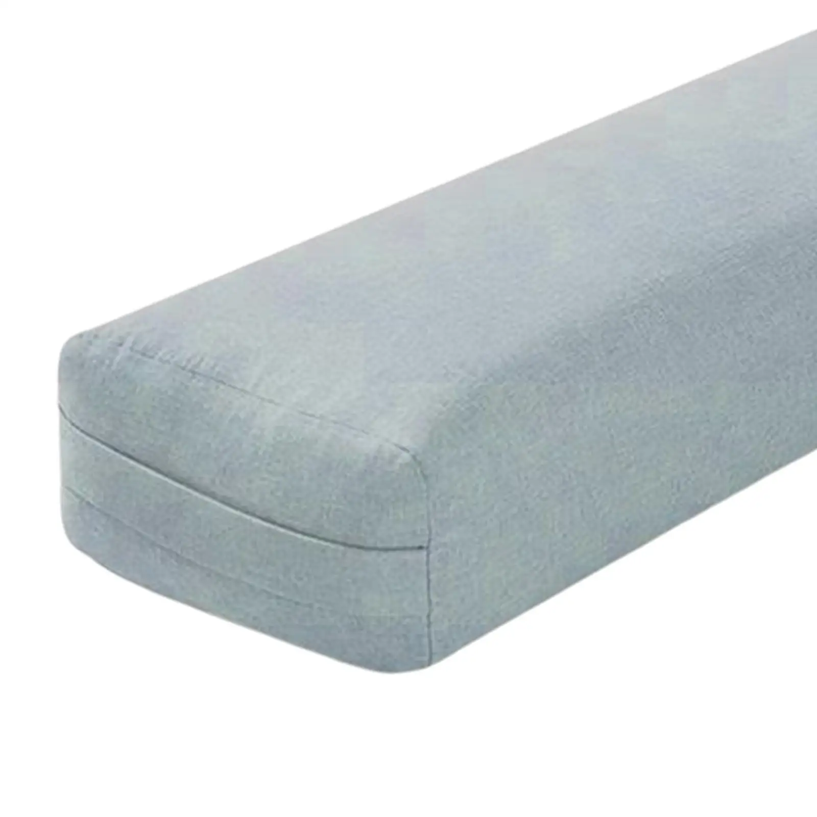 

Professional Yoga Bolster with Carry Handle Pillow for Legs Restorative Yoga Gray