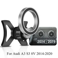 MagSafe Car Mount for Audi A3 2014-2020 Magnetic Phone Holder Car Air Vent Fit for IPhone 15 14 13 12 Series MagSafe Case 2