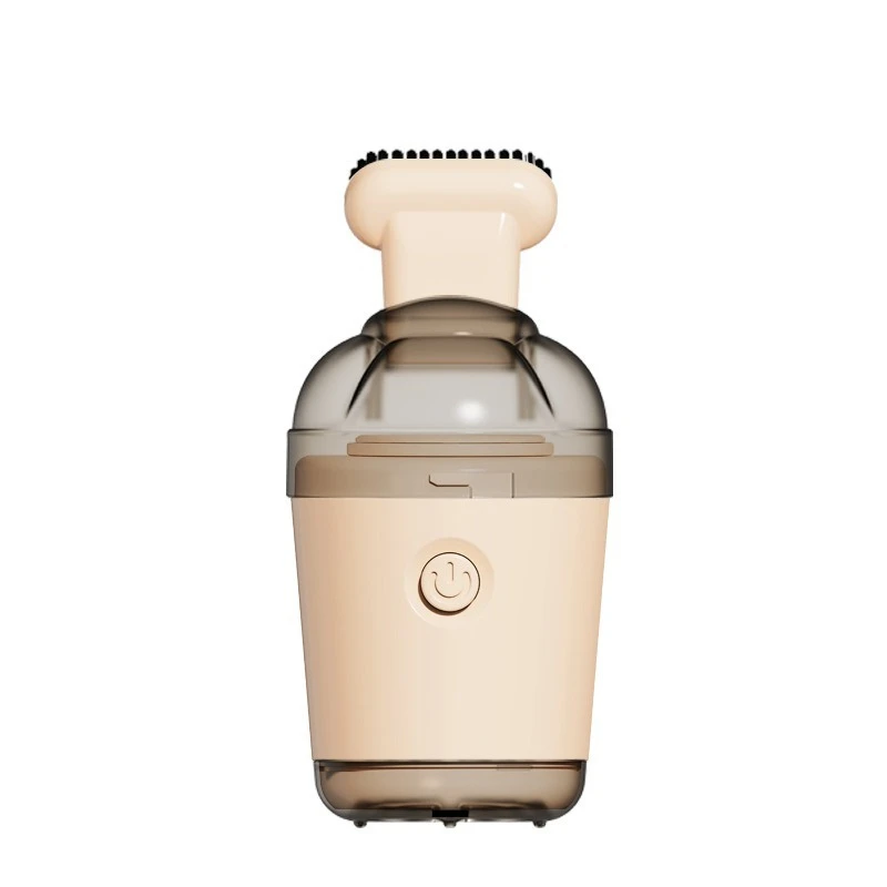 Desktop vacuum cleaner powerful rubber slag suction Yellow duck handheld cleaner Mini vacuum for children and students