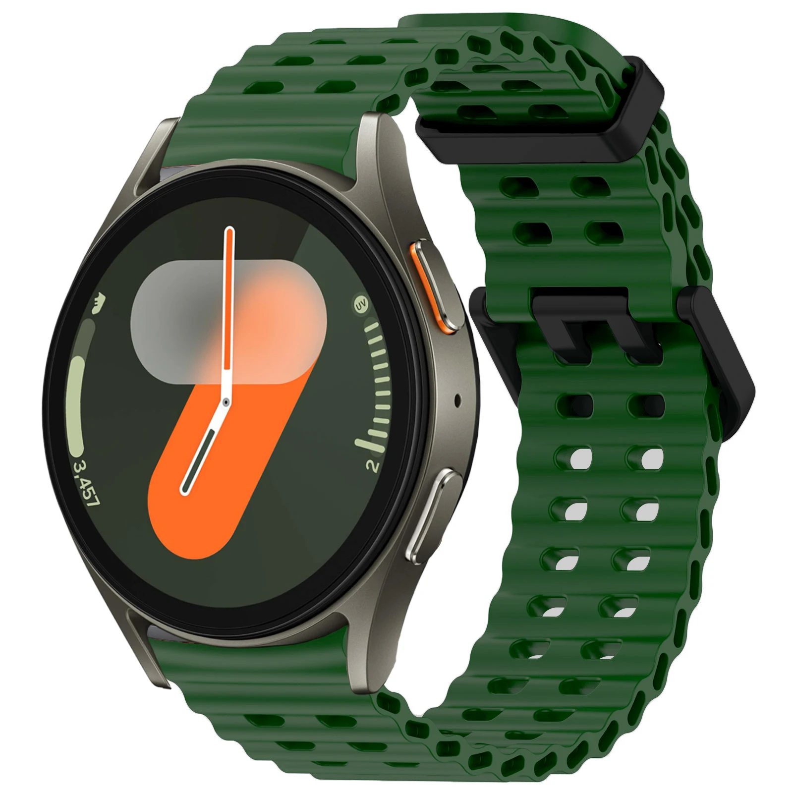 Enhanced Silicone Sport Bracelet Strap