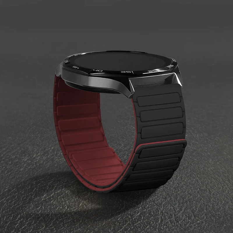 Magnetic Silicone Sports Watch Strap - Universal Fit and Stylish Design