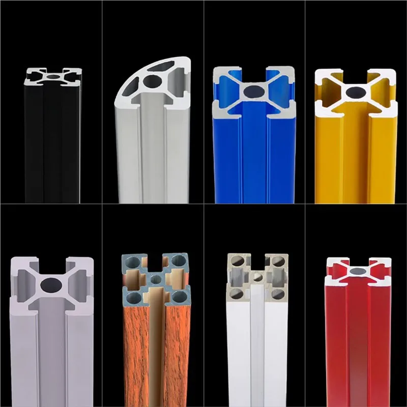 Systeemprofiel aluminium profiel 4 stuks 800 mm 2020 T type