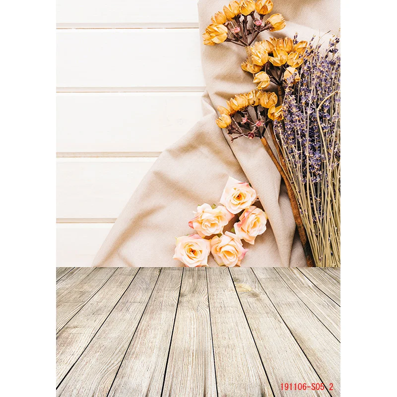 thumbnail image 1 of Fondos de fotografía para el día de Navidad con tela artística de SHENGYONGBAO, accesorios para estudio fotográfico con suelo de madera y paisaje de flores ZLDT-13, 1 of 5