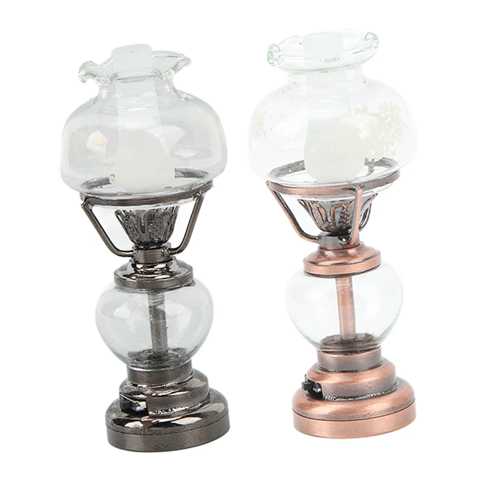 DollhouseCandlestickLamp112ScaledBatteryOperatedVintage