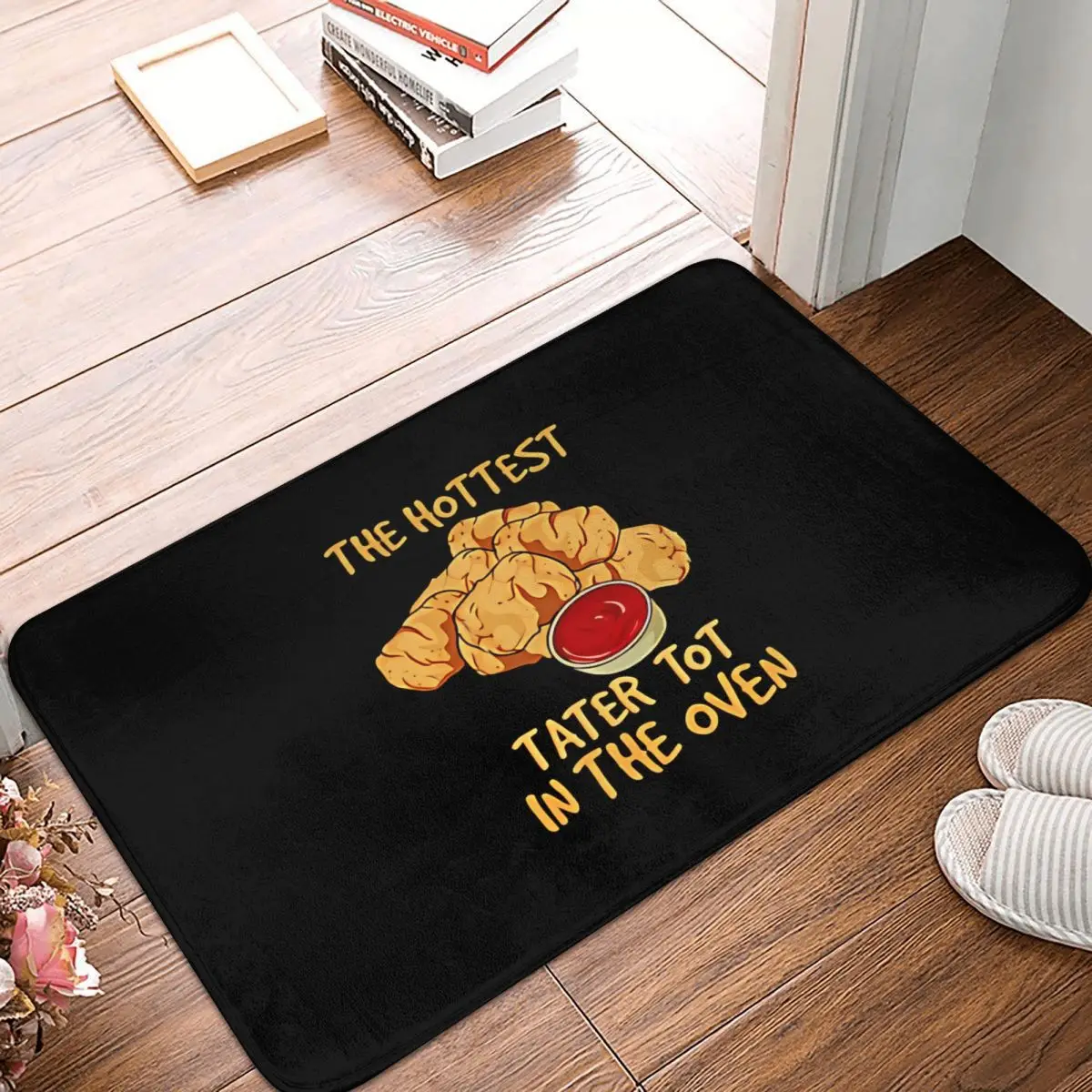 

Tater Tot Non-slip Rug Doormat Living Room Mat Tots Potato Lover Hottest Tater Balcony Carpet Home Decorative