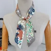 New Fashion All-match Korean Version Mayan Jungle Animals silk scarf Twill Long Strip Small Scarf Tie Bind a bag Ribbon Streamer 6