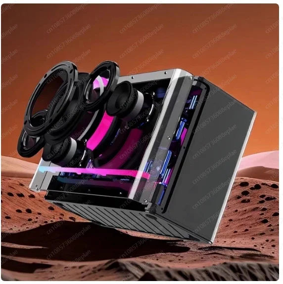 High-ended JK-06 Desktop bluetooth speaker RGB cold light wireless high quality bass sound battery Handheld Wireless Microphone